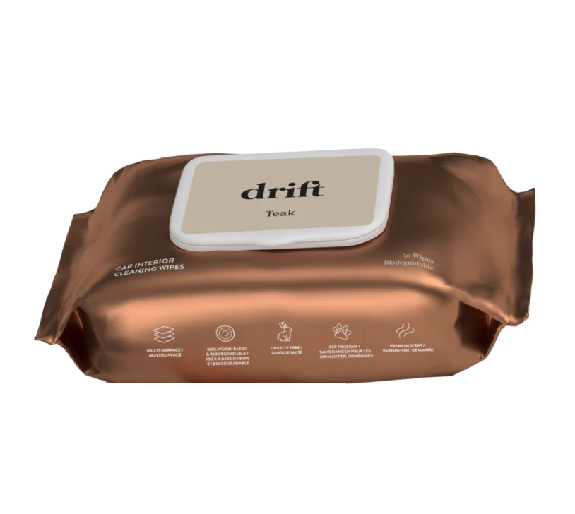 Scented Car Wipes Teak - Image 3